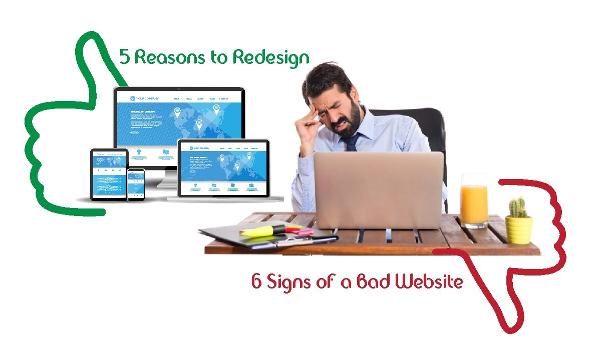 Signs of a Bad Website and Reasons for Redesign